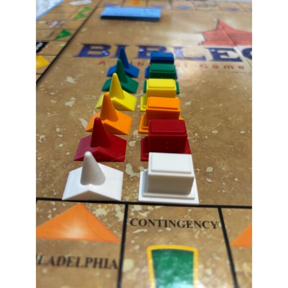 Bibleopoly Board Game Complete Lat For The Sky A Biblical Game of Fun and Faith - Picture 6 of 12